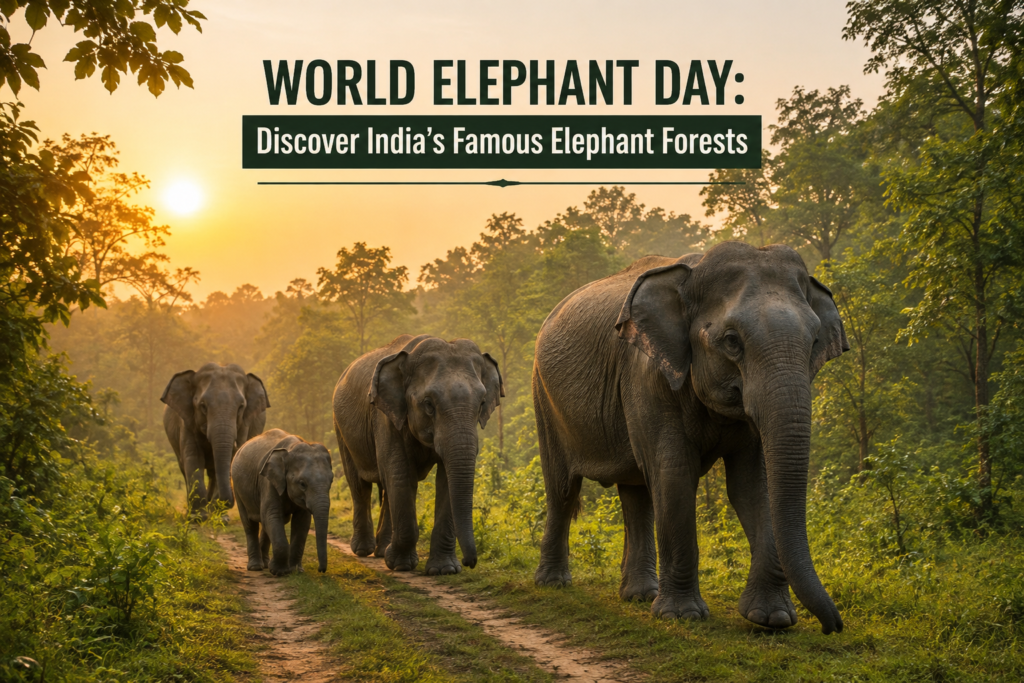 World Elephant Day Discover India’s Famous Elephant Forests 